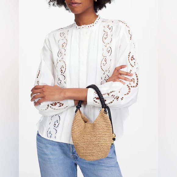 madewell Handbags - Nwot madewell the carmen straw bag